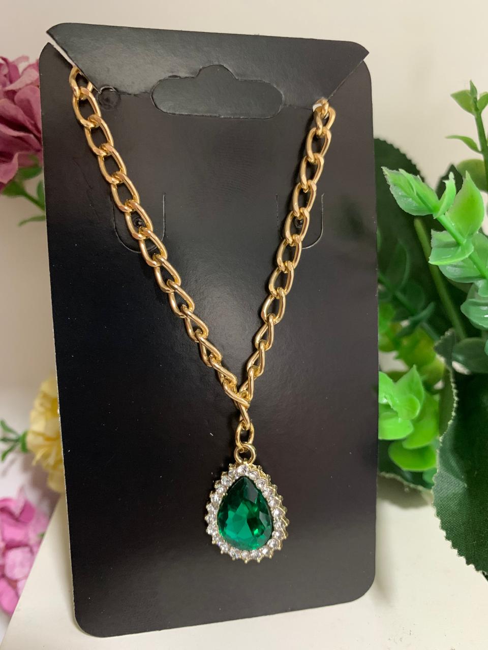 Chocker Pedra Verde