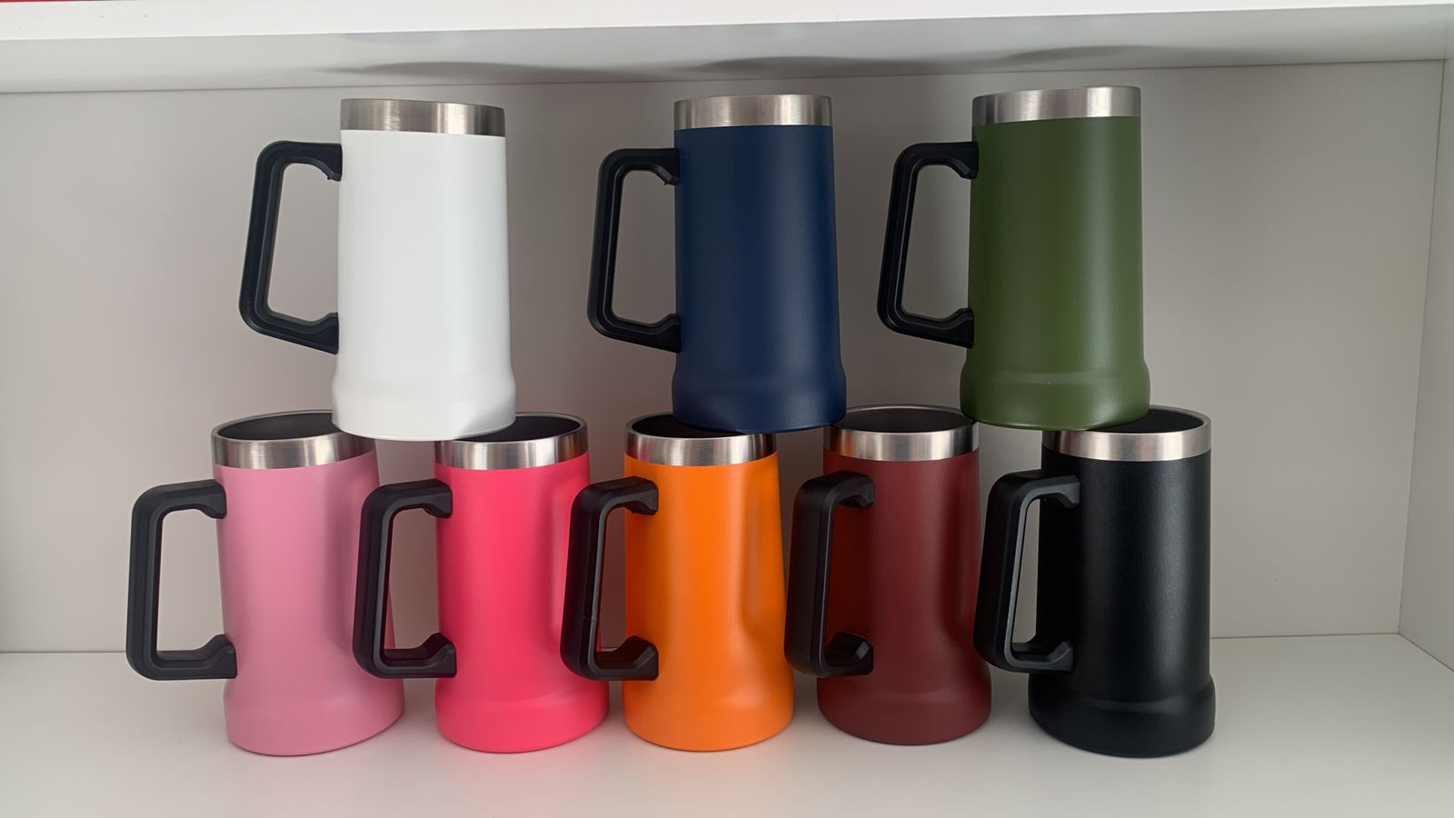 Copo de Chopp com alça personalizado