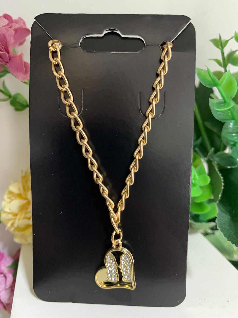 Chocker Coração