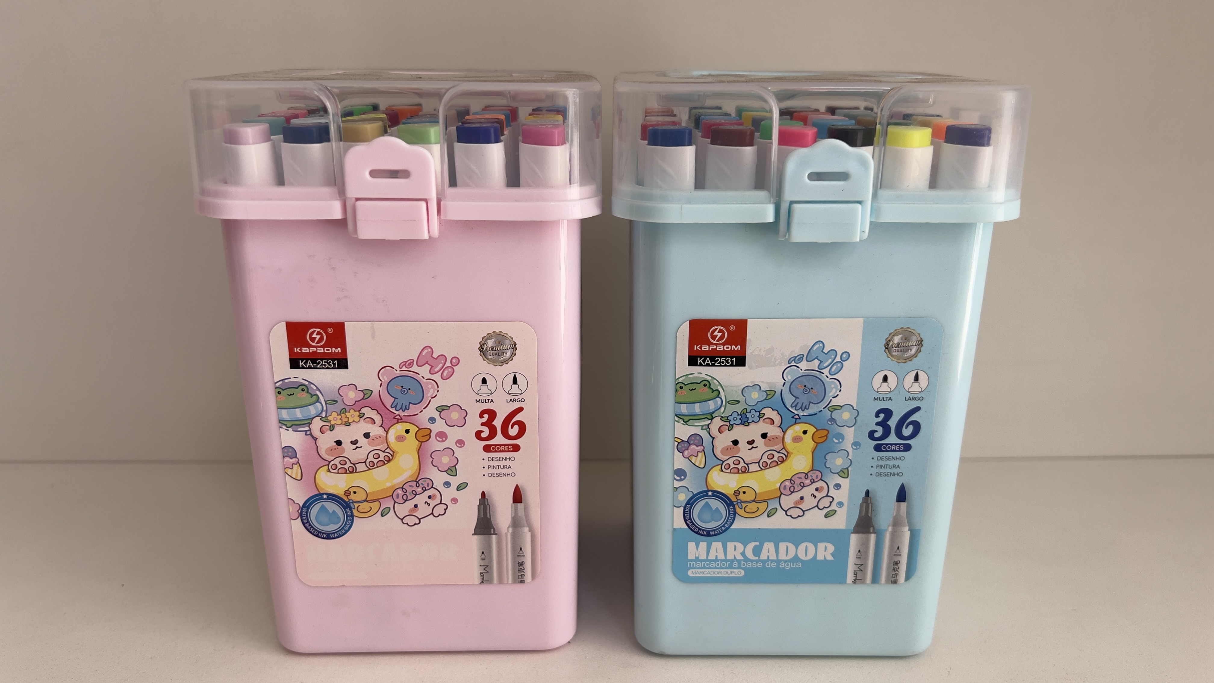 Canetinha kit 36 cores