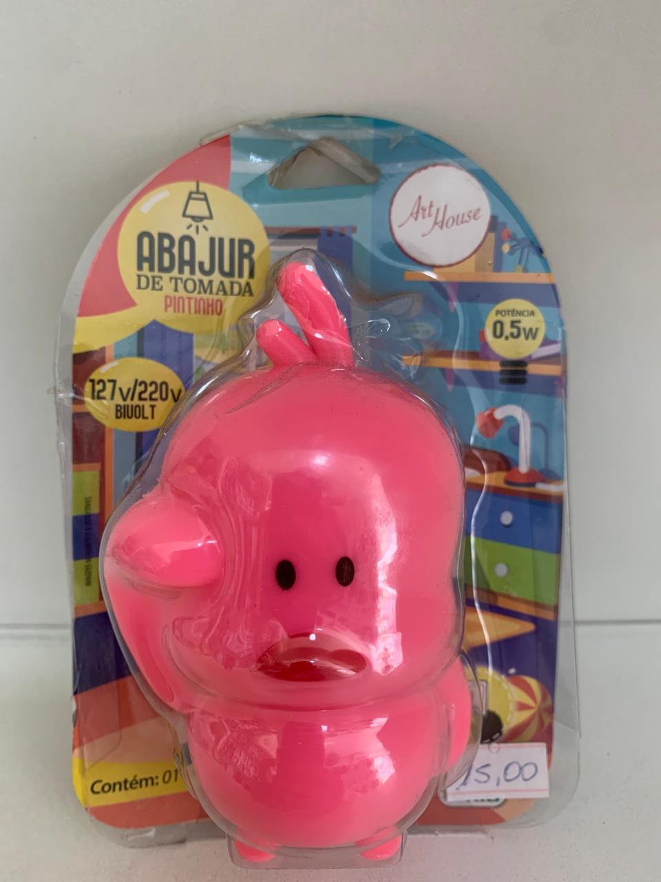 Abajur de Tomanda Pintinho