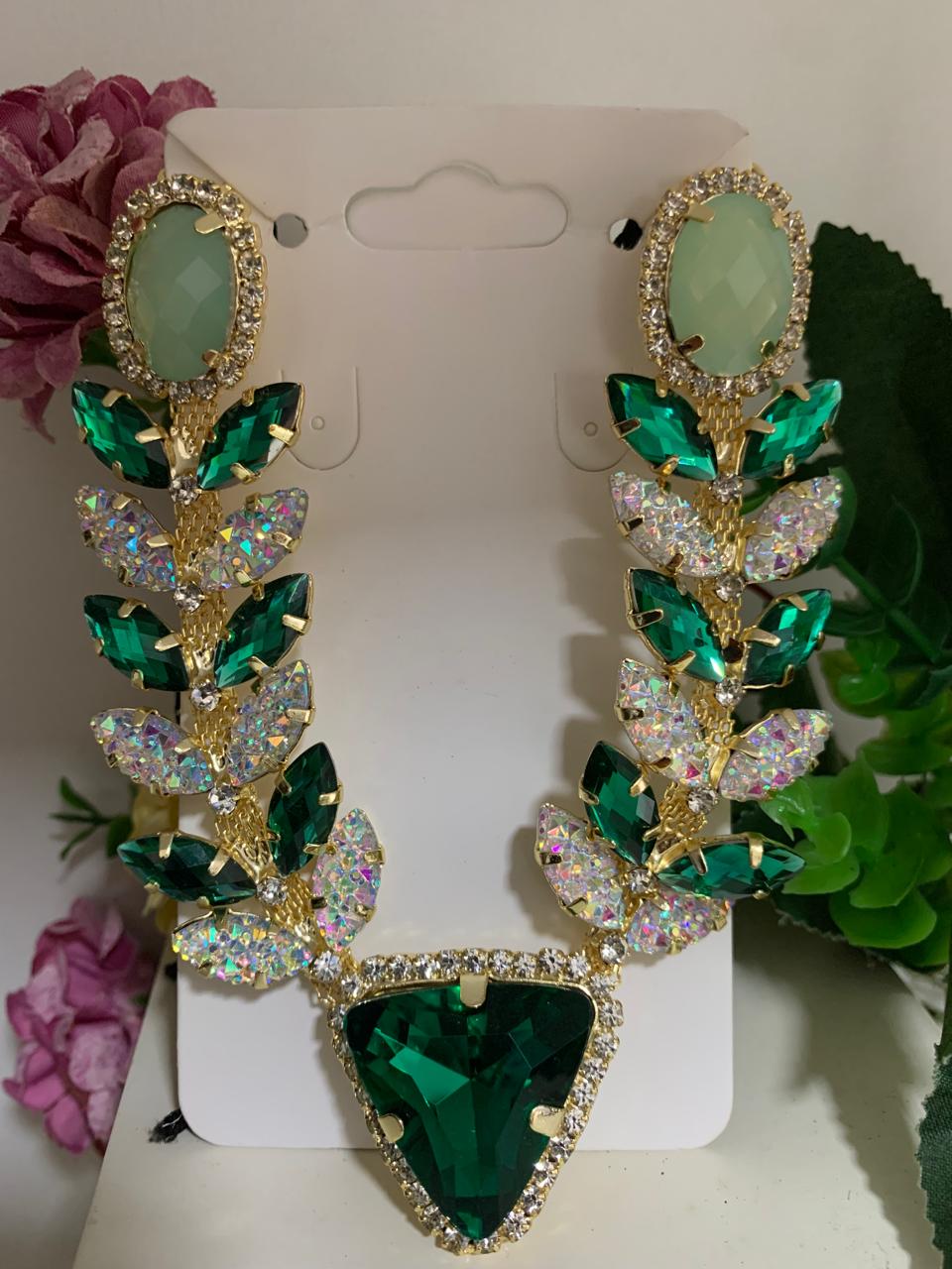 Chocker Pedrarias Verdes