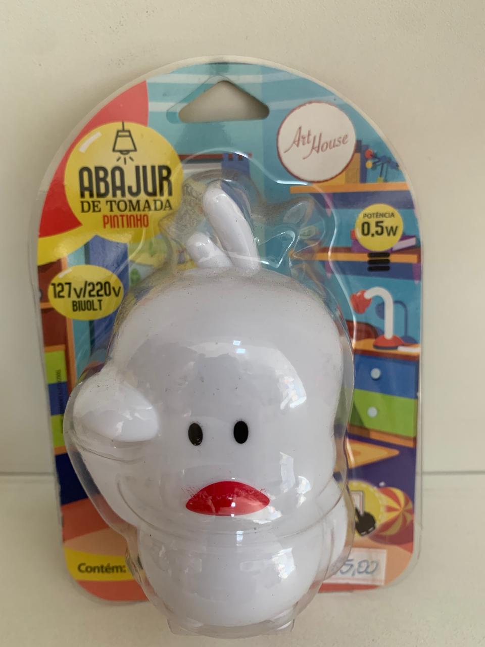 Abajur de Tomanda Pintinho