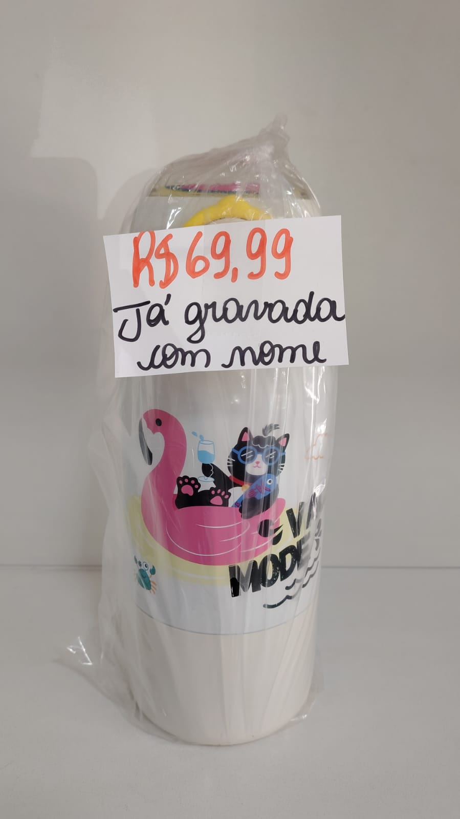 Garrafa térmica infantil