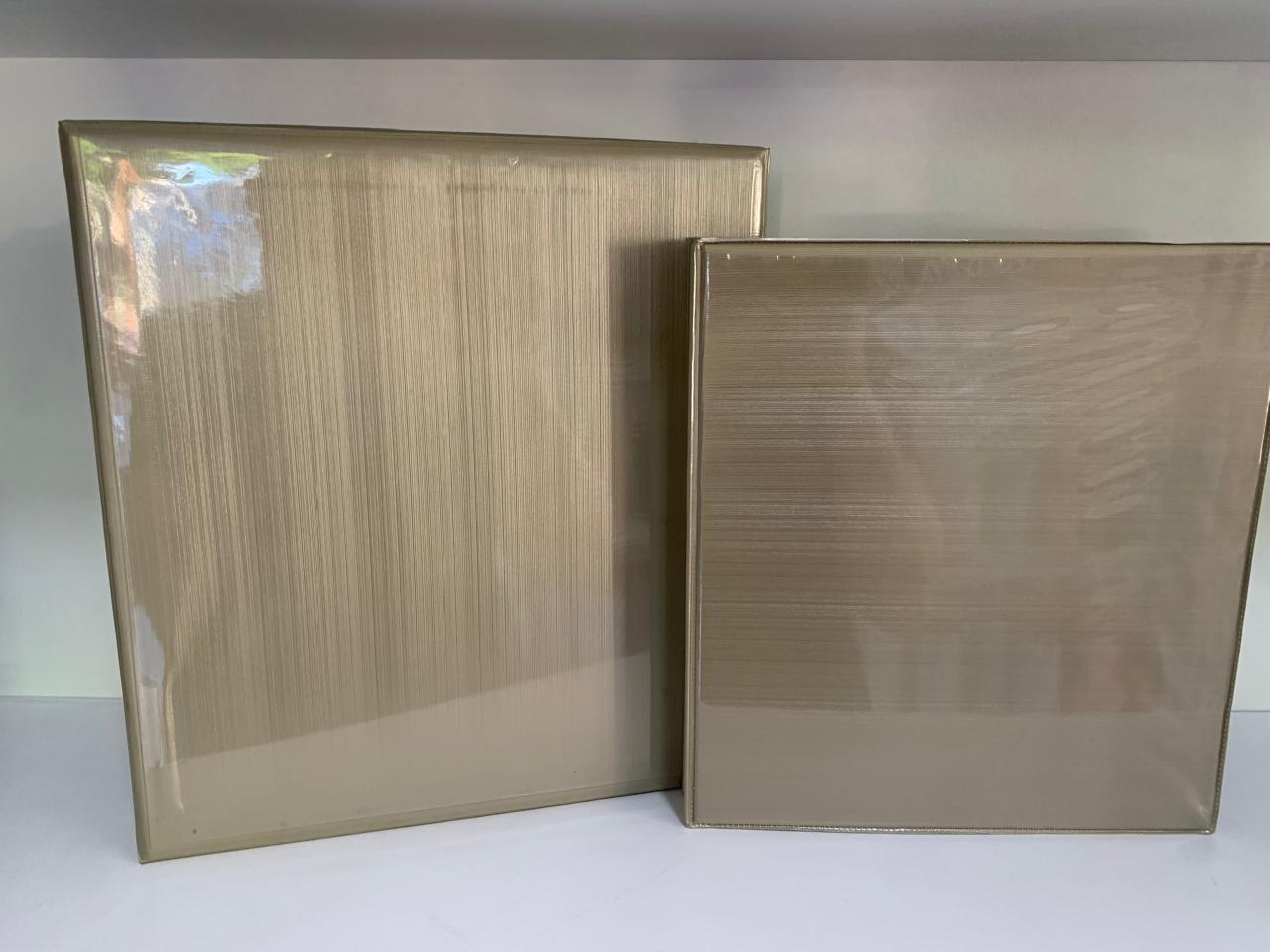 Álbum com Visor de Capa, maleta grande para fotos 15x21
