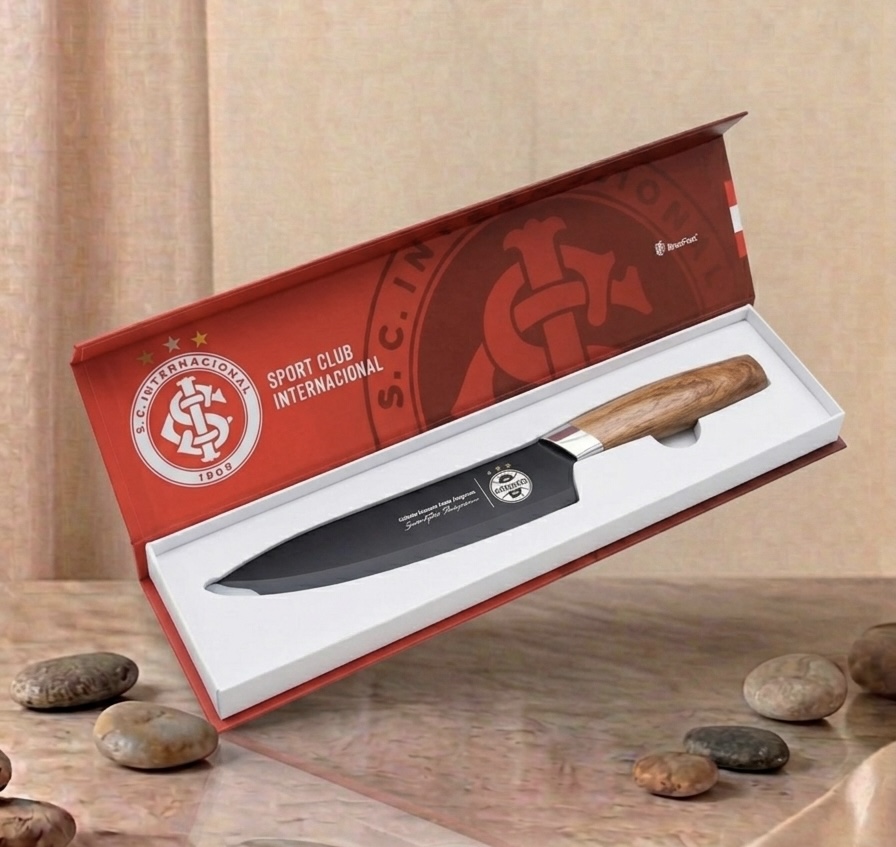 Faca Steel Premium - Personalizada a Laser Internacional