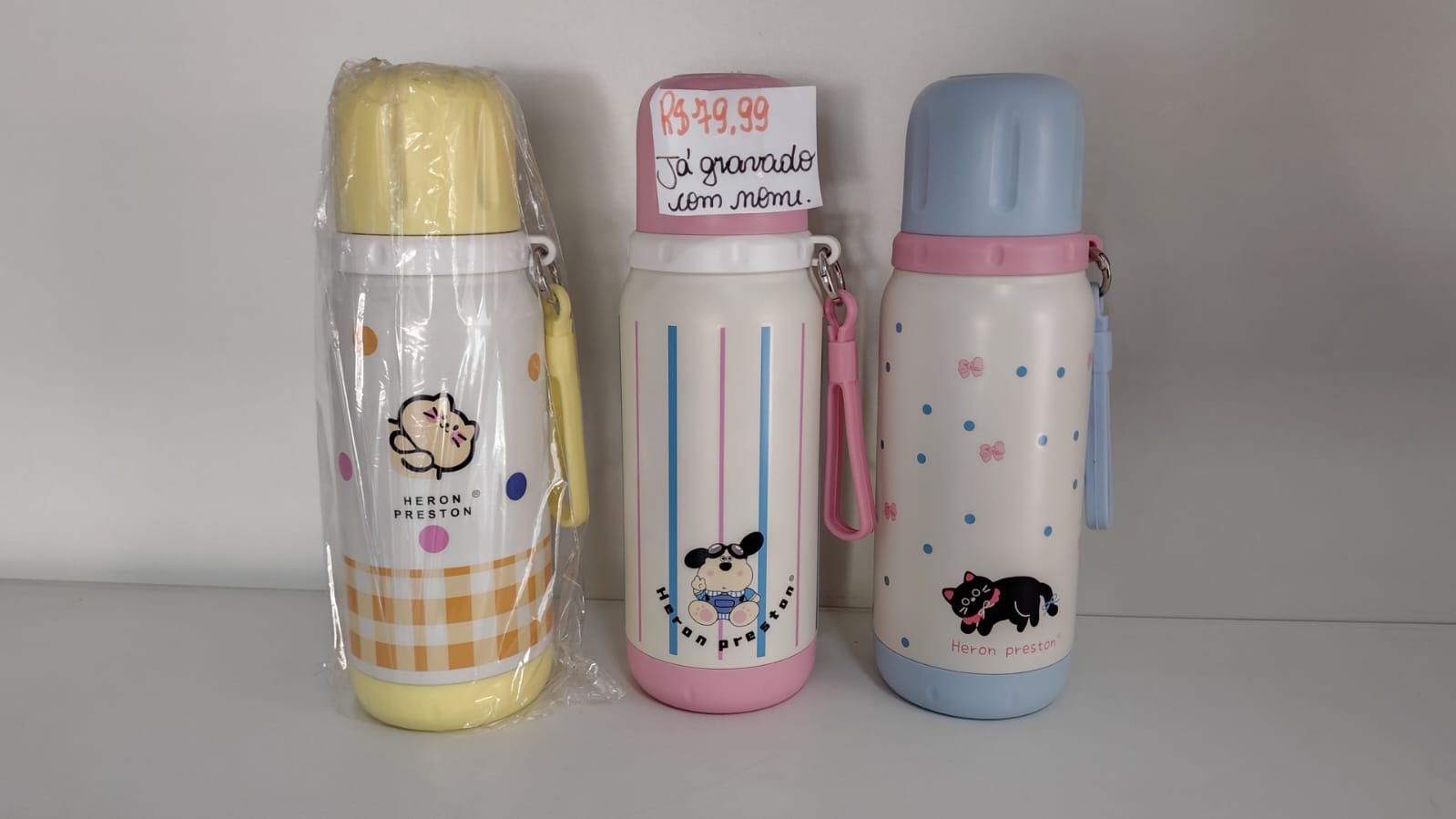 Garrafa térmica infantil