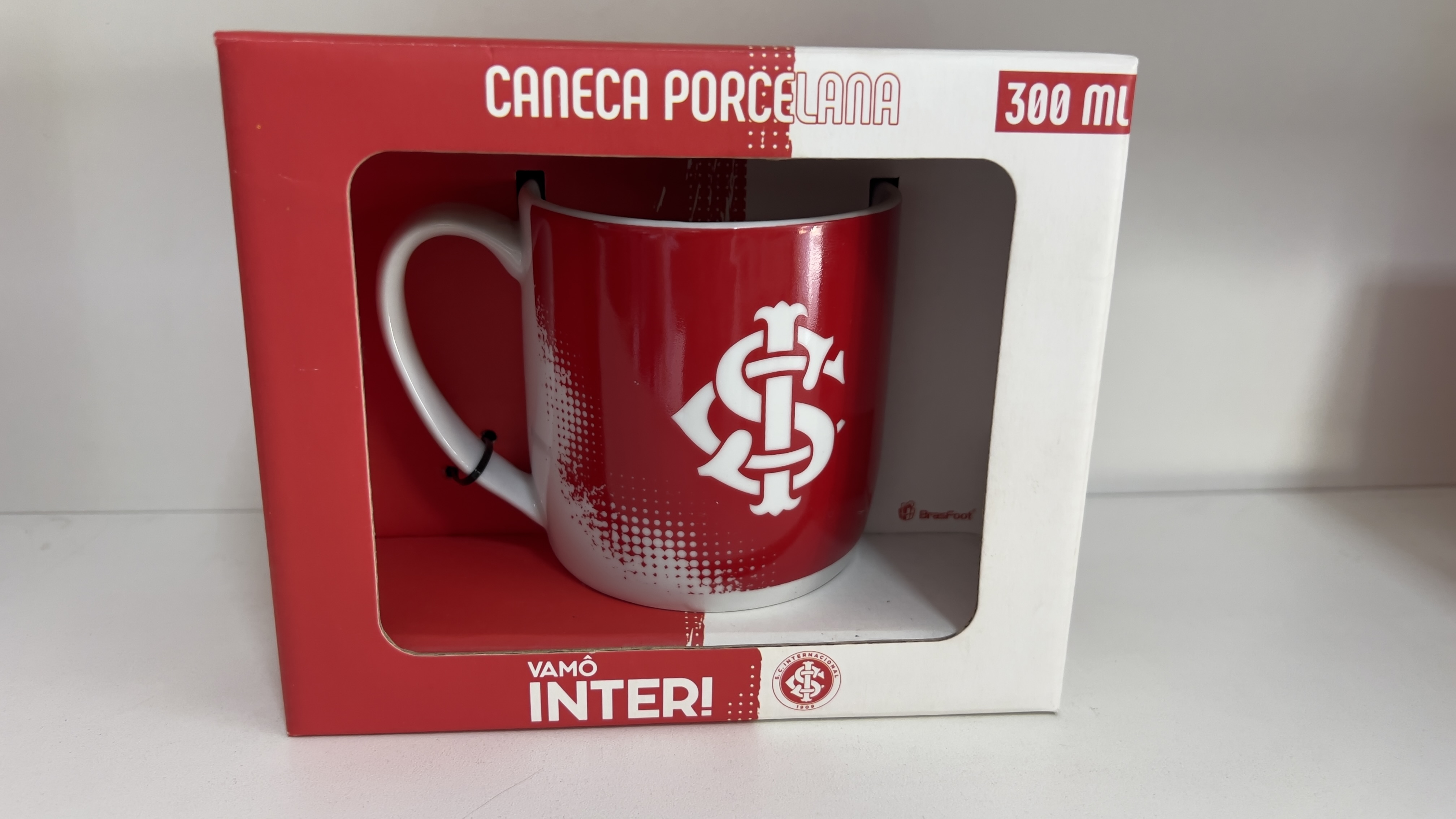 Caneca Porcelana 300 ml - Vamo Inter