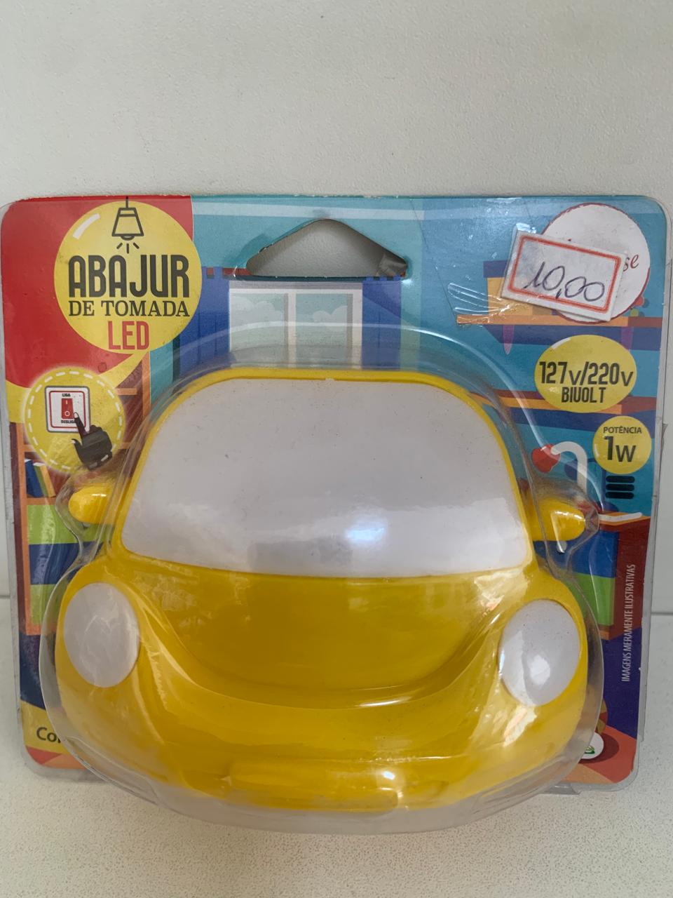 Abajur de tomada Carrinho