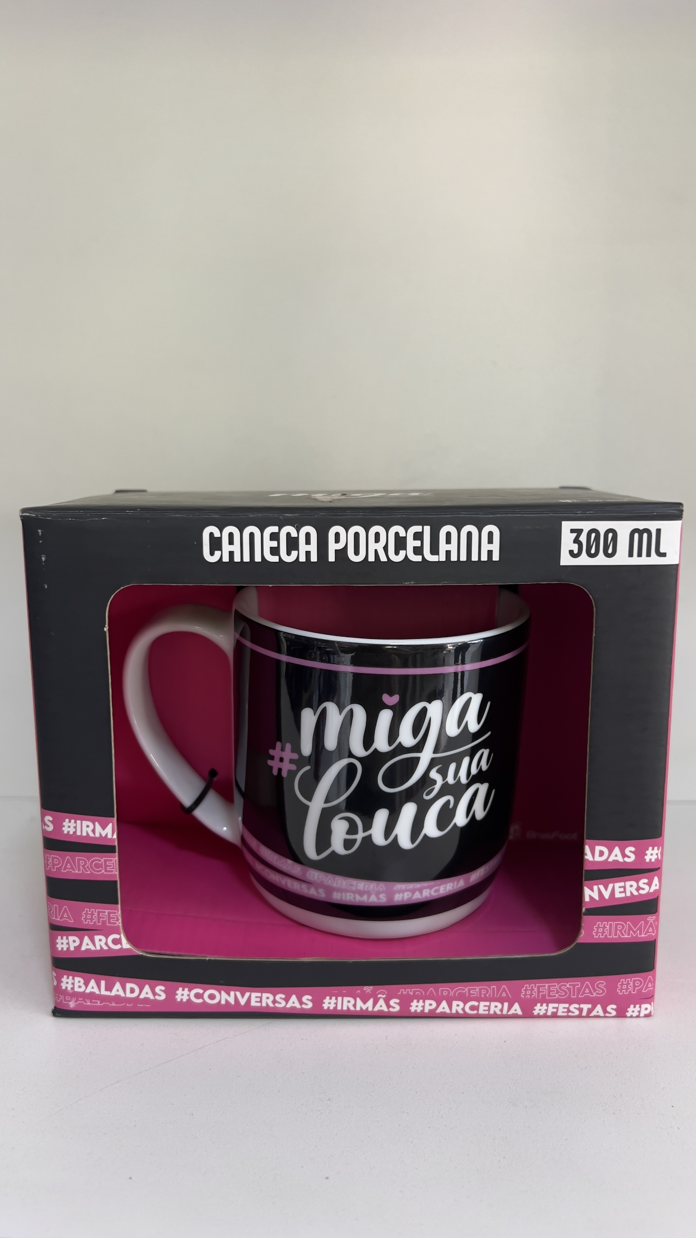 Caneca Porcelana 300 ml - Miga sua Louca
