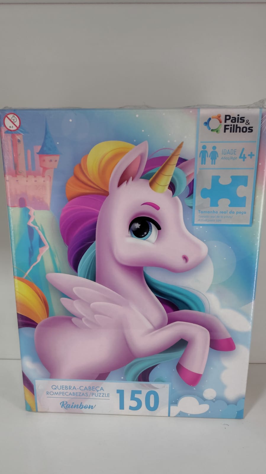 Quebra cabeça unicornio 150pçs