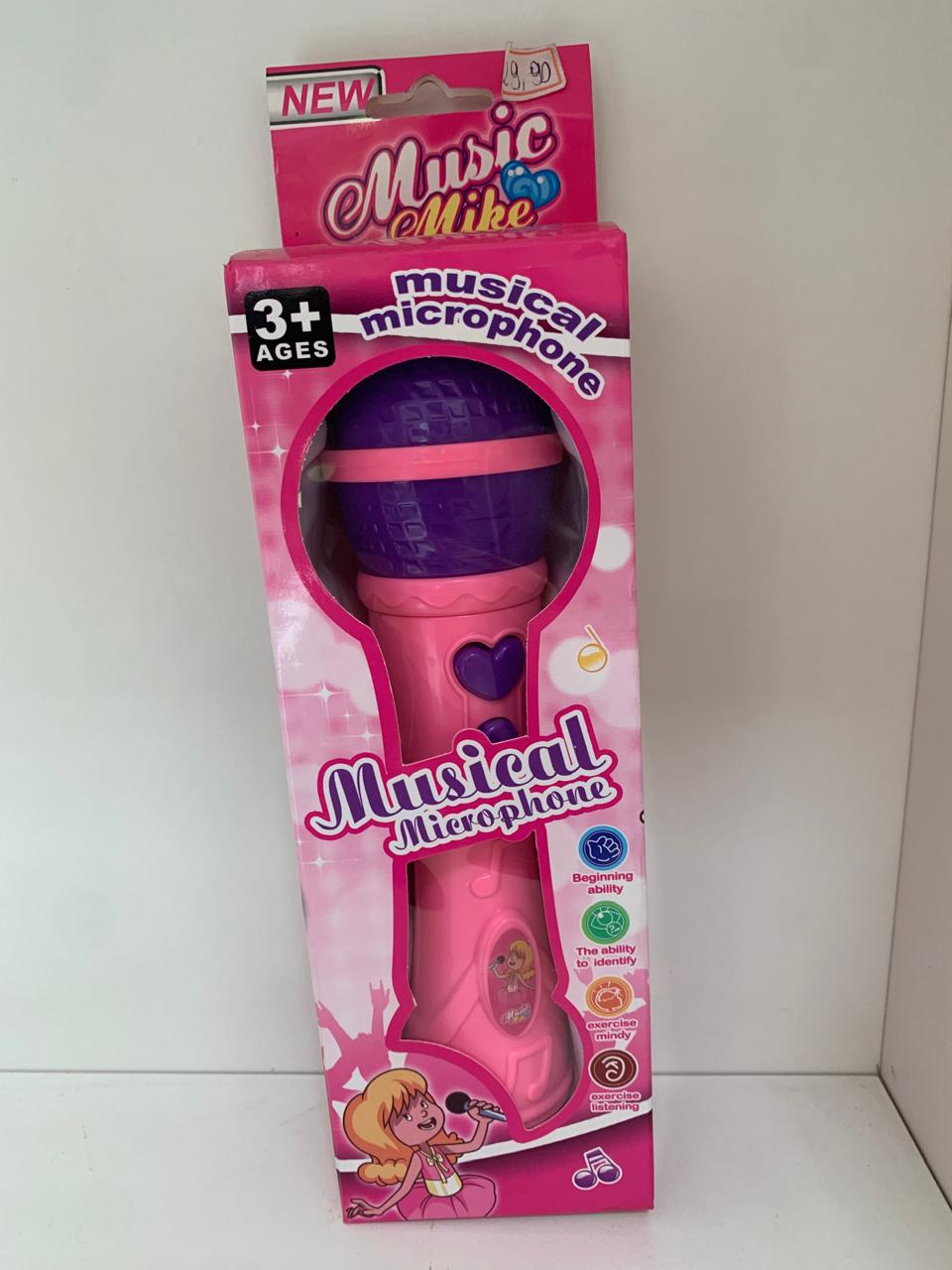 Microfone Infantil (rosa)