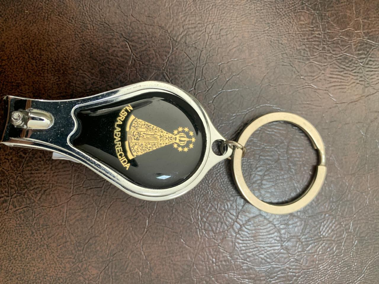 Chaveiro Nossa Senhora Aparecida (cortador de unhas)