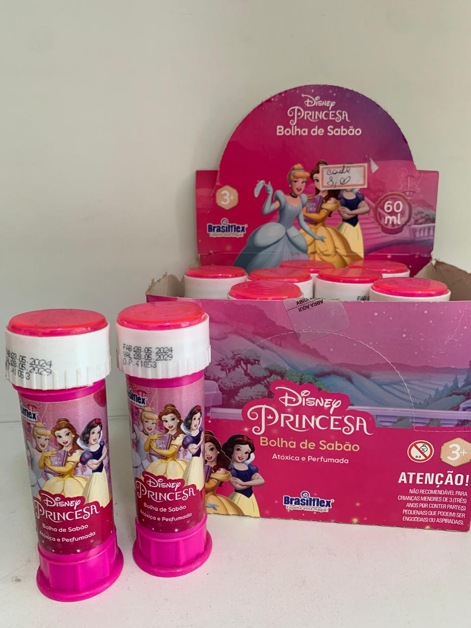 Lança Bolhas de sabão Princesas