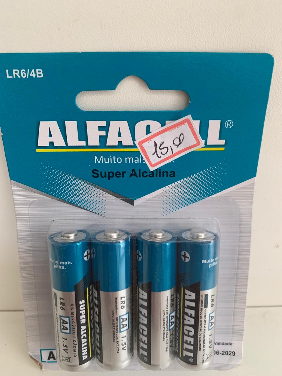 Pilhas Super Alcalina