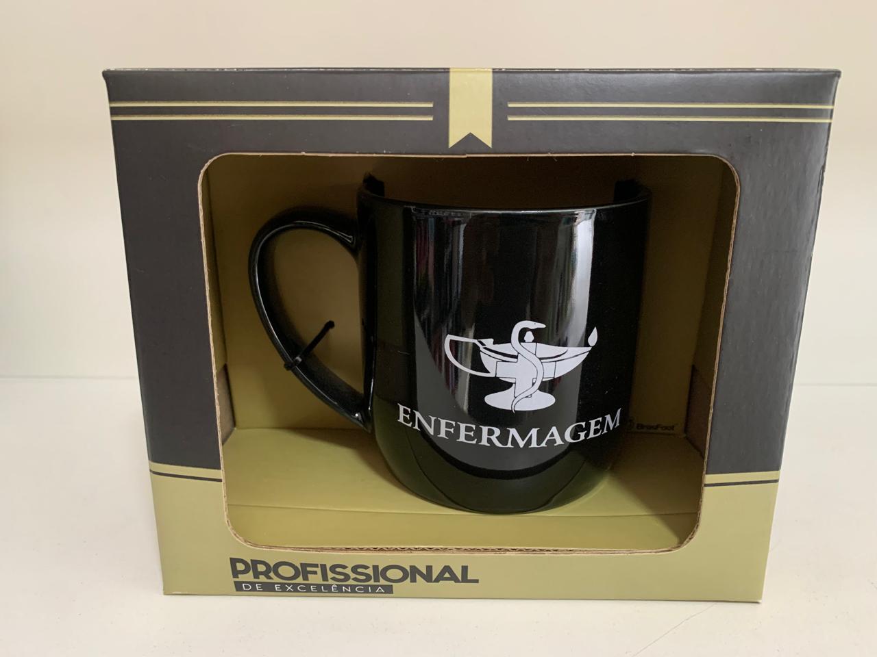 Caneca Porcelana Premium - Enfermagem