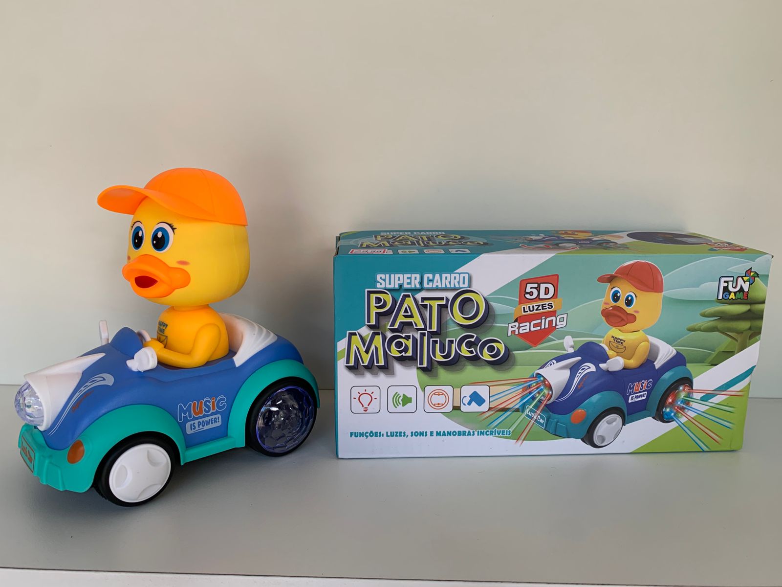 Brinquedo Pato Maluco